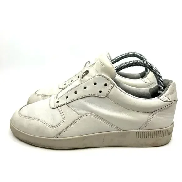 Everlane The Court White Leather Sneakers Women's 9 US - Picture 2 of 9